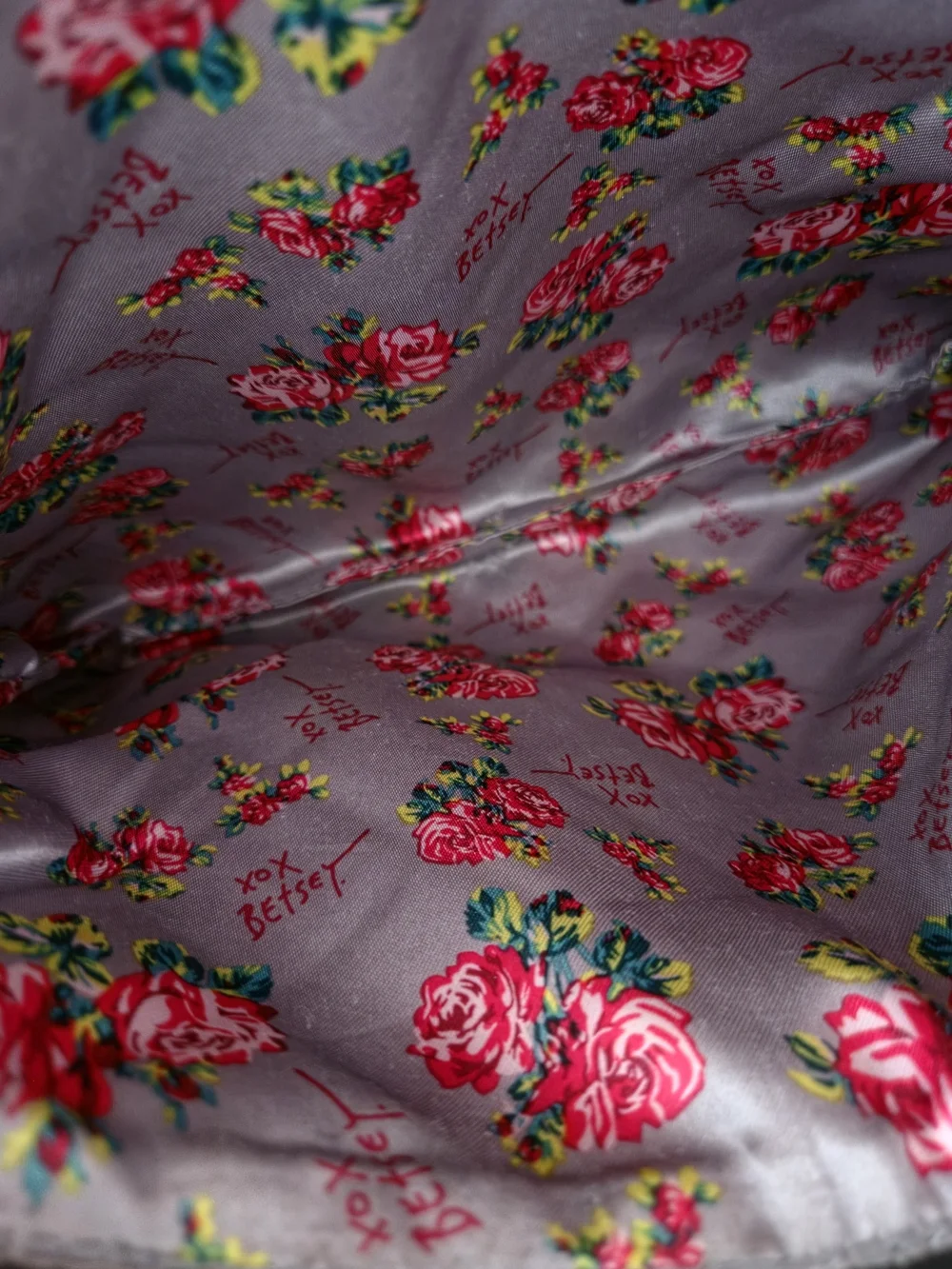 Betsey Johnson sleek quilted
